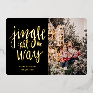 Jingle All the Way Fun Holiday Card