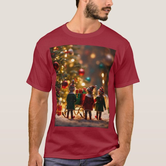 "Jingle All the Way into 2024!" T-Shirt (Front)