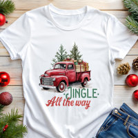 Jingle All The Way Red Truck Christmas