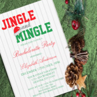 Jingle and Mingle Christmas Bachelorette Party