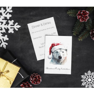 Jingle Bear Joy, custom Invitation