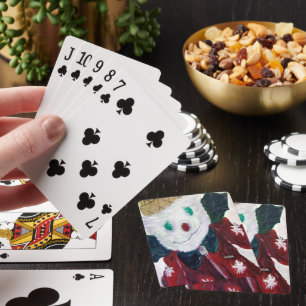 Jingle Bear Playing Cards
