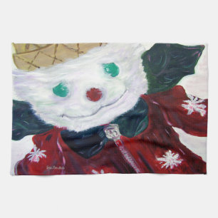 Jingle Bear Tea Towel