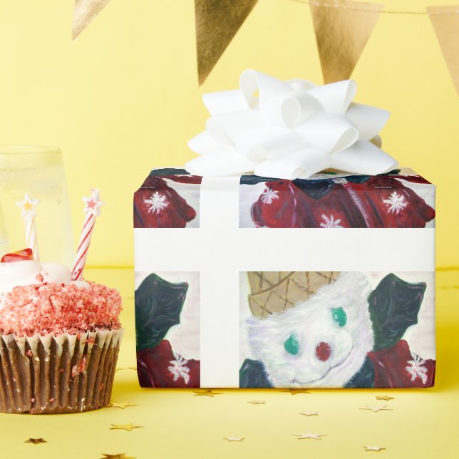 Jingle Bear Wrapping Paper (Birthday Party)