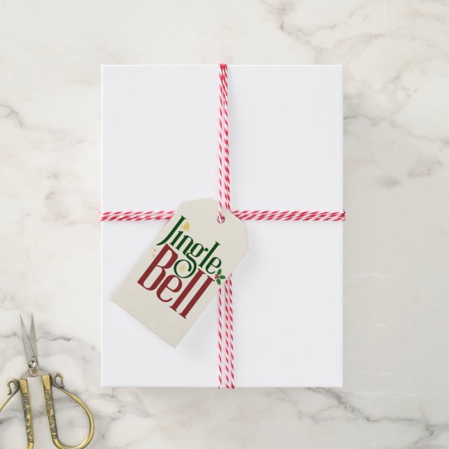 Jingle Bell Gift Tags (With Twine)