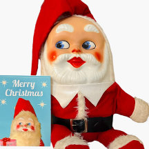 Jingle Bell Jive Retro Kitschy Santa Christmas