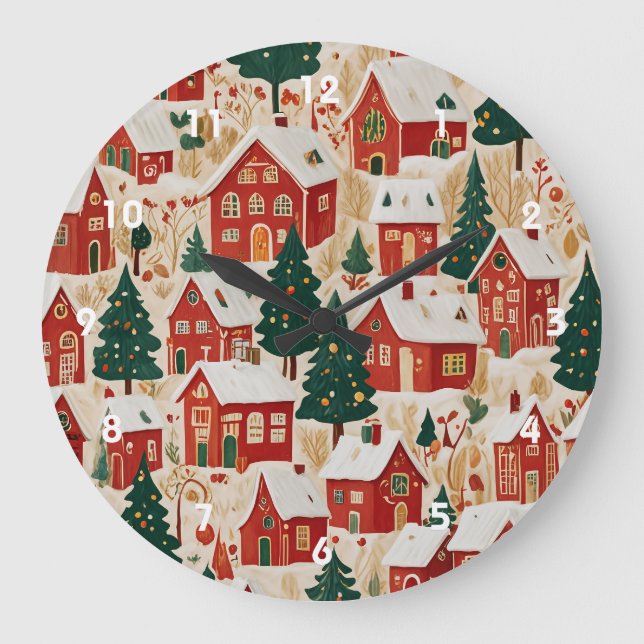 Jingle Bell Jubilee Large Clock (Front)