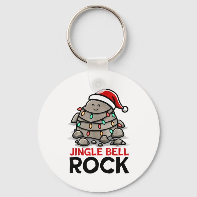 Jingle Bell Rock  Key Ring (Front)