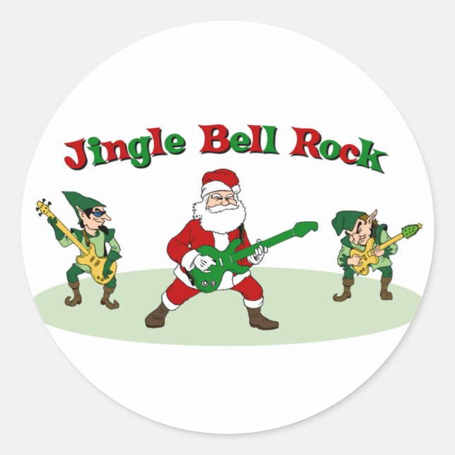 Jingle Bell Rock stickers (Front)