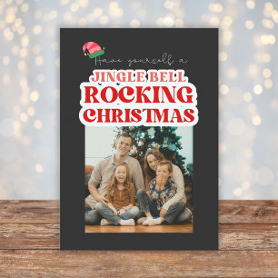Jingle Bell Rocking Christmas  Holiday Card