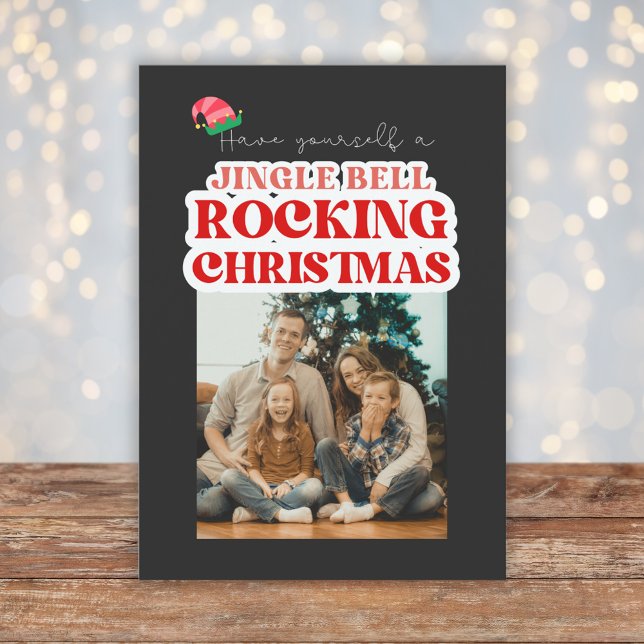 Jingle Bell Rocking Christmas  Holiday Card (Creator Uploaded)