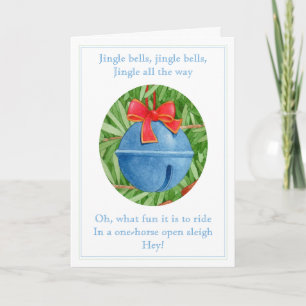 JINGLE BELLS Christmas Card