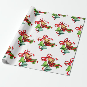 Jingle Bells Christmas Wrapping Paper