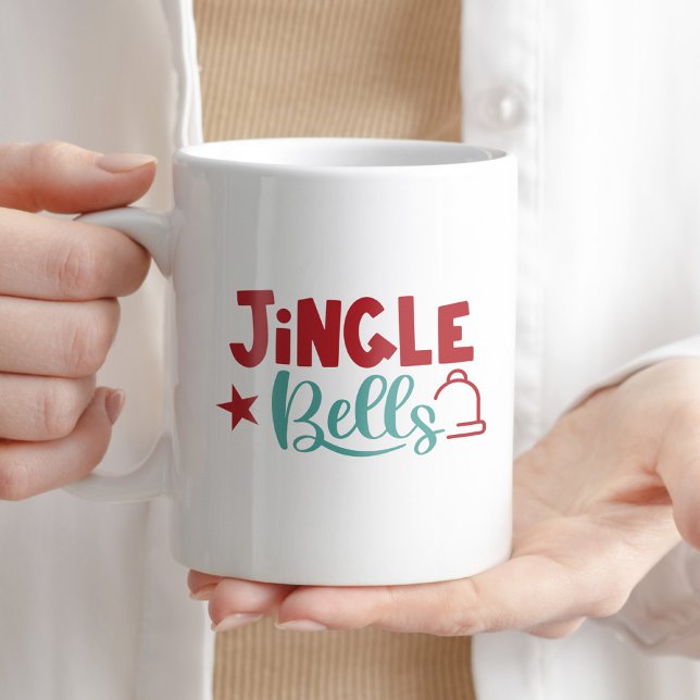 Jingle Bells Coffee Tea Christmas Holiday Coffee Mug (Creator Uploaded)