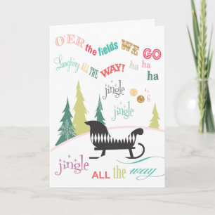 Jingle Bells Holiday Greeting Cards