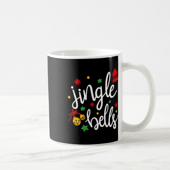 Jingle Bells Jingle All The Way Xmas Gift Christma Coffee Mug (Right)