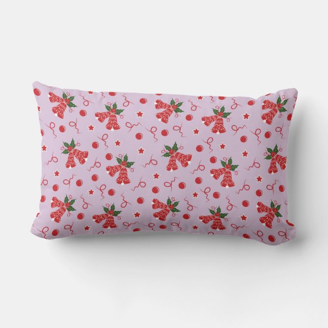 Jingle Bells  Lumbar Cushion (Back)