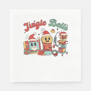Jingle Bells Nurse, Christmas Nurse, Funny Christm Napkin
