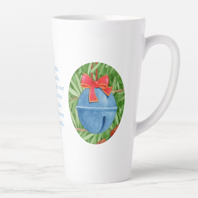 JINGLE BELLS Tall Latte Mug (Right)