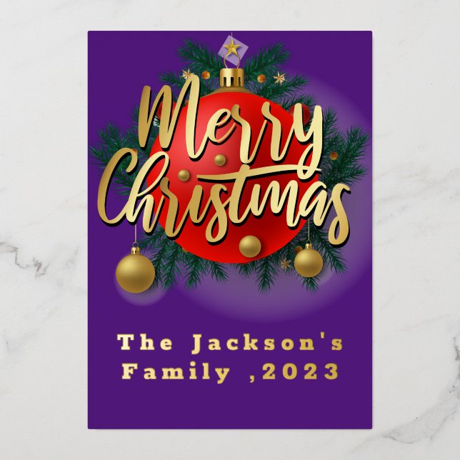 Jingle Bells Winter Branch Snowflake Christmas (Front)