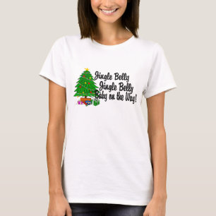 Jingle Belly Baby On the Way Maternity T-Shirt