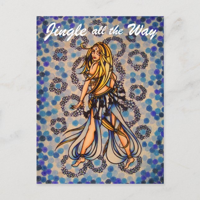 Jingle belly dance postcards (Front)