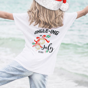 Jingle-ing in July Christmas in July Jingle Bells  T-Shirt