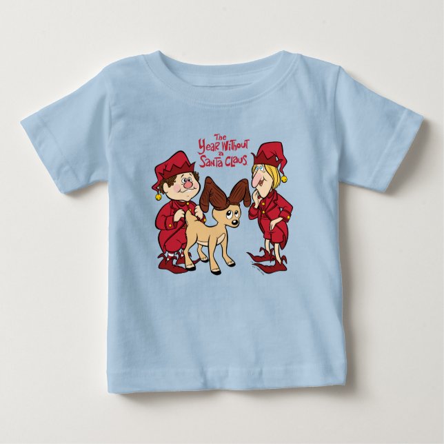 Jingle, Jangle & Vixen Baby T-Shirt (Front)