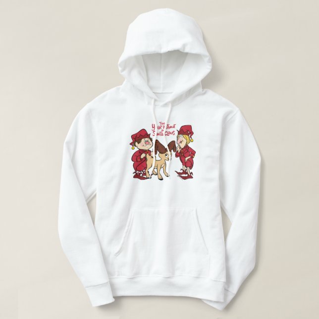Jingle, Jangle & Vixen Hoodie (Design Front)