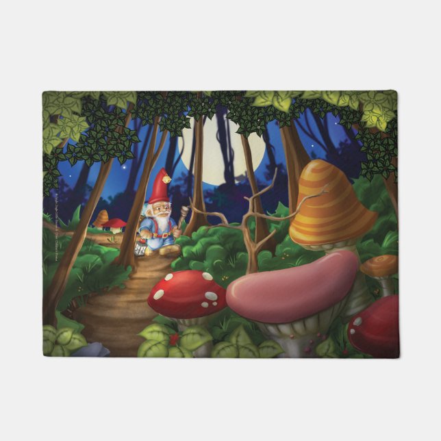 Jingle Jingle Little Gnome Doormat (Front)