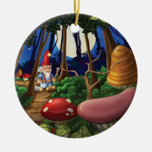 Jingle Jingle Little Gnome Ornament (Front)