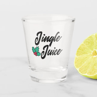Jingle Juice Funny Christmas Shot Glass - Humor