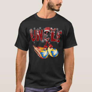 Jingle My Xmas Volleyball Uncle Best Volleyball Un T-Shirt