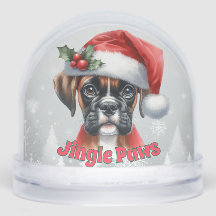 Jingle Paws and Boxer Dog Joy 