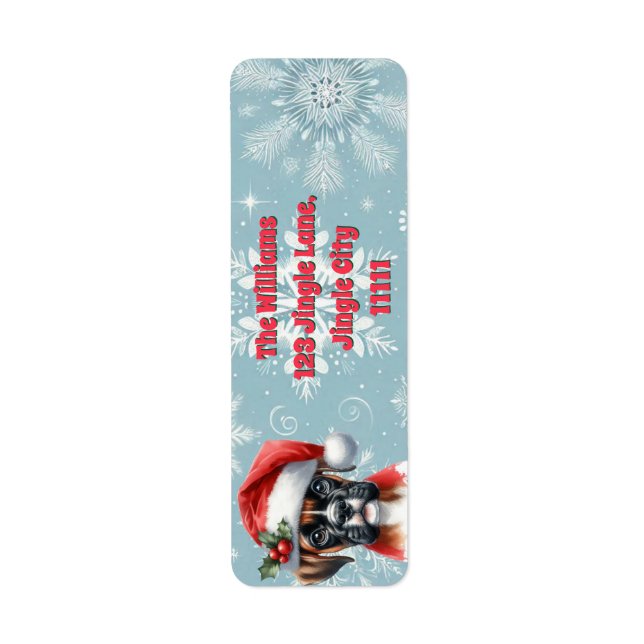 Jingle Paws Boxer Dog  (Front)