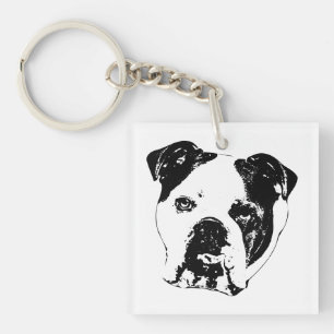 Jingle Pocket Face Key Ring