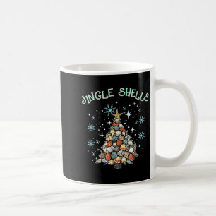 Jingle Shells Christmas Tree Snowflakes Celebratio Coffee Mug