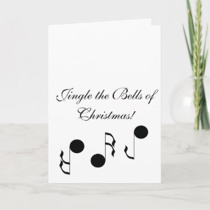 Jingle the Bells of Christmas Holiday Joy Card