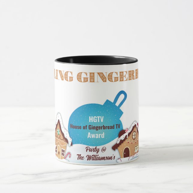 Jingling Gingerbread Mug (Center)