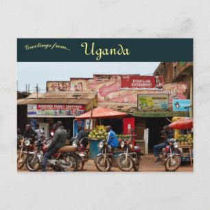 Jinja Uganda Postcard