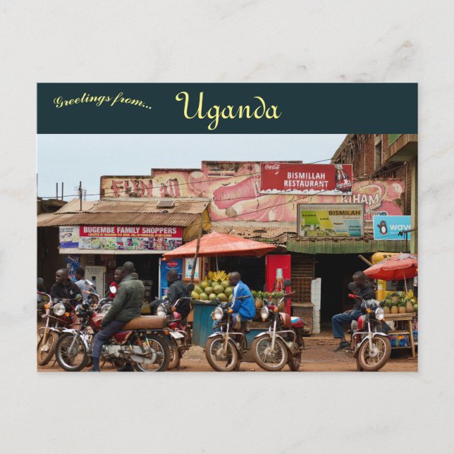 Jinja Uganda Postcard (Front)