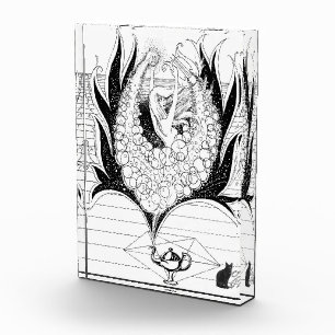Jinn Line Illustration Acrylic Block