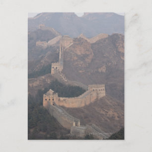 Jinshanling section, Great Wall of China Postcard
