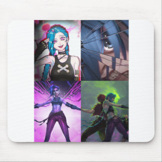 Jinx Arcane anime mousepad