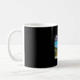 Jiri shivalaya to everest trek vintage mountain coffee mug