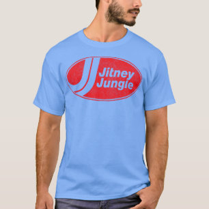 Jitney Jungle Vintage Look Faded Design T-Shirt