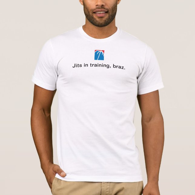 Jits in training, braz. T-Shirt (Front)