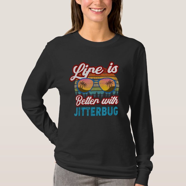 Jitterbug Dancers  With Jitterbug T-Shirt (Front)
