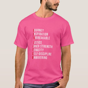 Jiu Jitsu Acrostic BJJ Brazilian Jiu Jitsu T-Shirt
