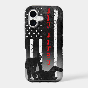 Jiu Jitsu American Flag Black